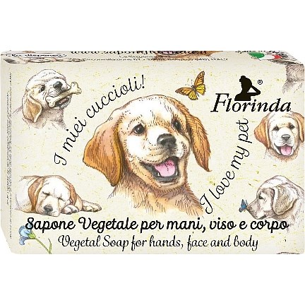 La Dispensa Florinda I Love My Pet Labrador Italské přírodní mýdlo (bavlna) 50 g