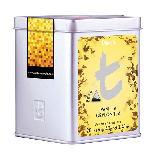 Dilmah T-series Vanilla Ceylon Tea Černý čaj s vanilkou 20 x 2 g