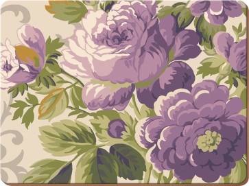 Creative Tops Everyday Home Purple Floral Korkové podložky 29 x 21,5 cm