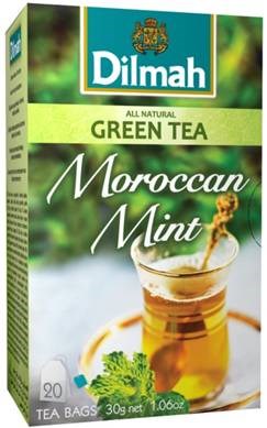 Dilmah Zelený čaj Marocká máta 20 x 1,5 g