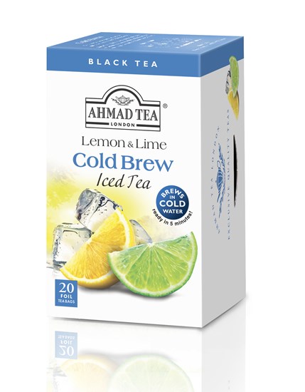 Ahmad Tea Cold Brew Iced Tea Lemon & Lime 2/22 20 x 2 g