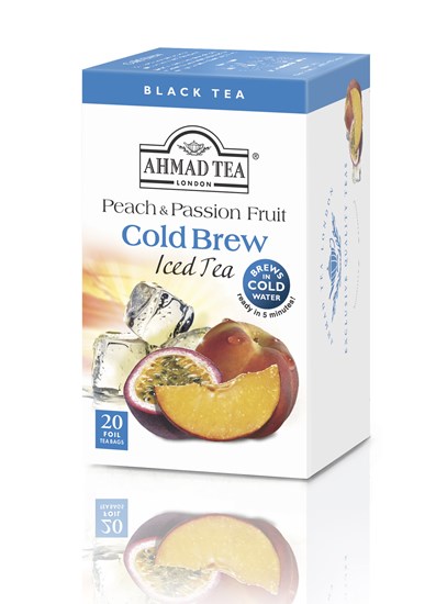 Ahmad Tea Cold Brew Iced Tea Peach & Passion Fruit 20 x 2 g