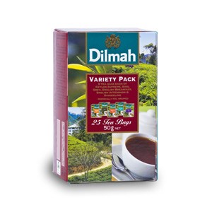 Dilmah Černý čaj Gourmet Variety Pack Alu 25 x 2 g