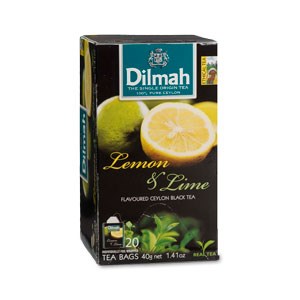 Dilmah Černý čaj Citron a limetka Alu 20 x 2 g