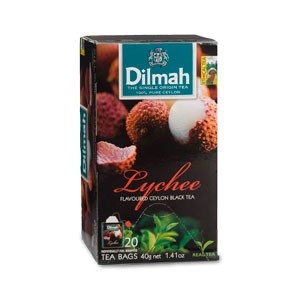 Dilmah Černý čaj Liči Alu 20 x 2 g