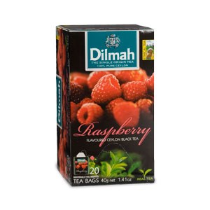 Dilmah Černý čaj Malina Alu 20 x 2 g