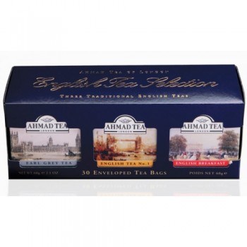 Ahmad Tea English Tea Selection Dárková kazeta 30 ks