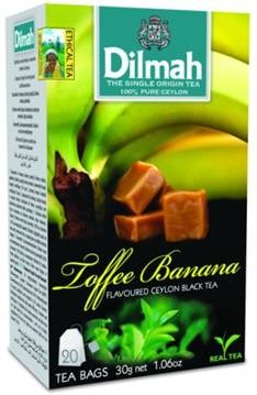Dilmah Černý čaj Banán a karamel 20 x 1,5 g