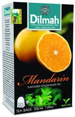 Dilmah Černý čaj Mandarinka 20 x 1,5 g