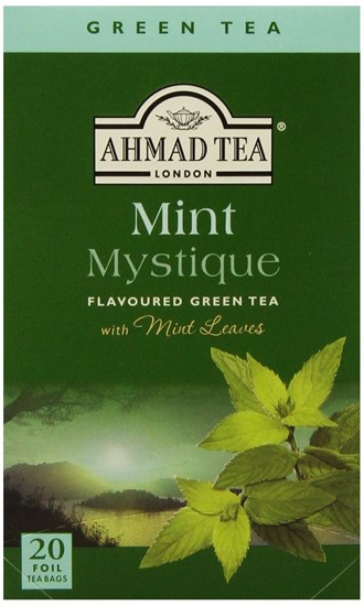 Ahmad Tea Zelený čaj s mátou Mint Mystique 20 x 2 g