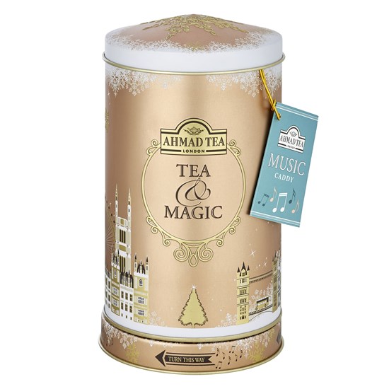 Ahmad Tea Hrací skříňka Gold 18 x 2 g
