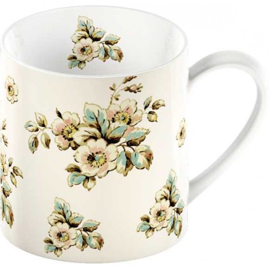 Creative Tops Katie Alice Cottage Flower Porcelánový hrnek Cream Floral 330 ml