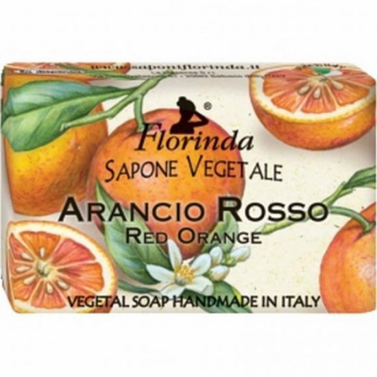 La Dispensa Florinda Arancio Rosso Italské přírodní mýdlo Červený pomeranč 50 g
