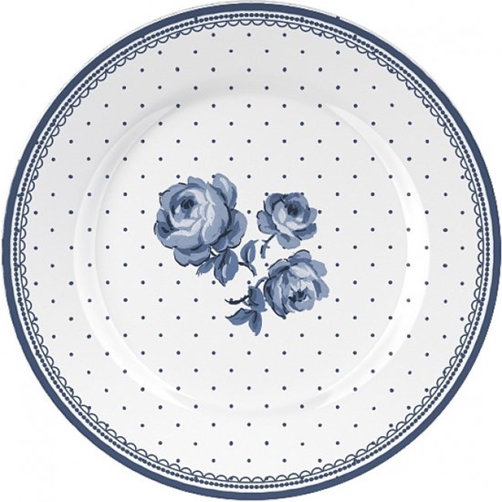 Creative Tops Katie Alice Vintage Indigo Dezertní porcelánový talíř Floral 19 cm