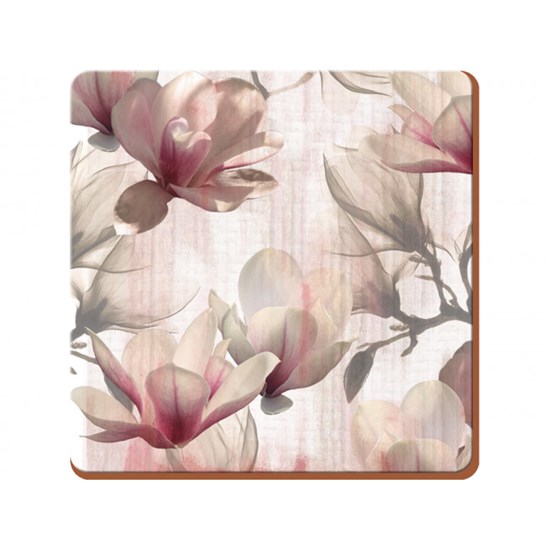 Creative Tops Premium Magnolia Korkové prostírání pod skleničky 10,5 x 10,5 cm