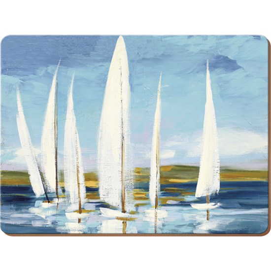 Creative Tops Premium Sailing Boats Korkové prostírání 30 x 23 cm