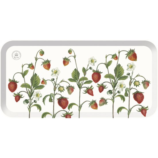 Creative Tops Royal Botanic Gardens Kew Strawberry Fayre Melaminový tácek 39 x 20 x 2,5 cm