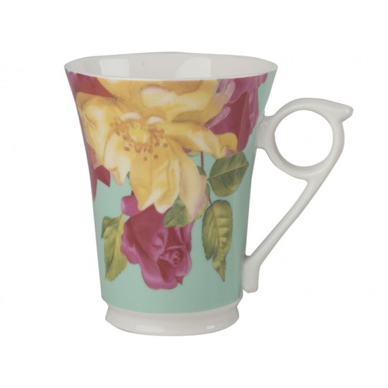 Creative Tops Royal Botanic Gardens Kew Southbourne Rose Porcelánový hrnek Green 300 ml