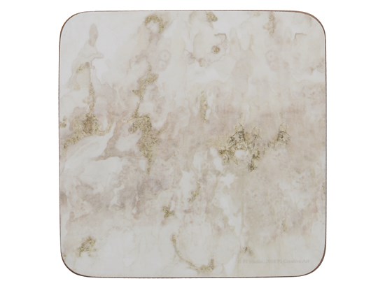 Creative Tops Grey Marble Korkové podložky pod skleničky 10,5 x 10,5 cm
