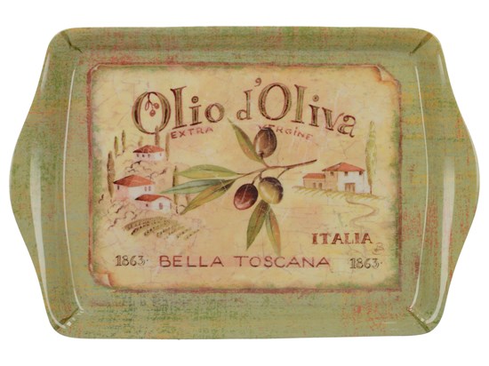 Creative Tops Olio d Oliva Melaminový tác Olio D´Oliva mini 21 x 14 cm